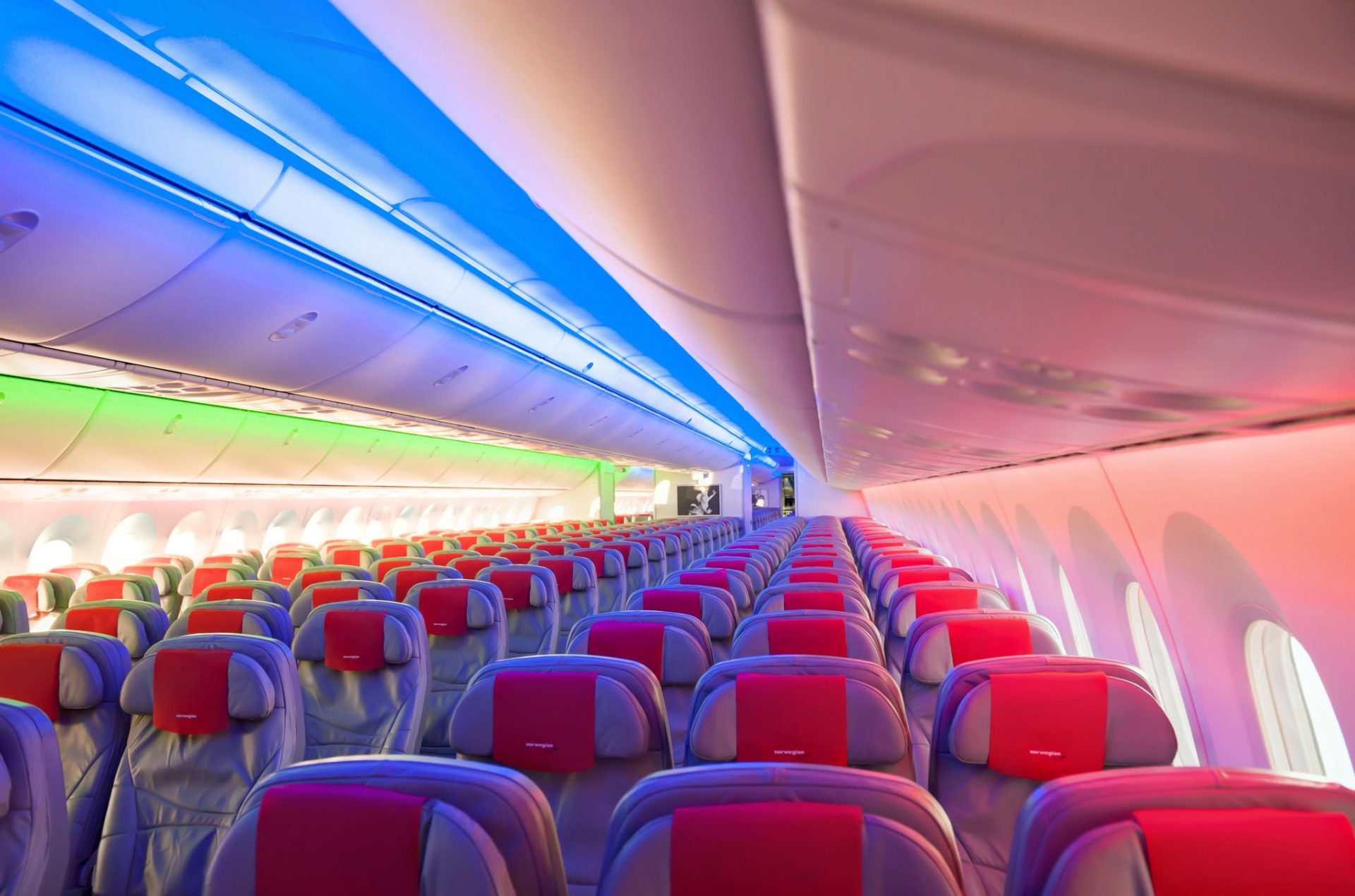 Norwegian Boeing 787 Dreamliner Interior