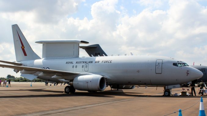 A Boeing E7 Wedgetail in use with the RAAF (Image: TransportMedia UK)