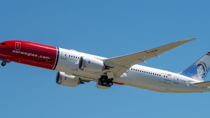 Norwegian Boeing 787 Jane Austen (Image: Atle Straume)