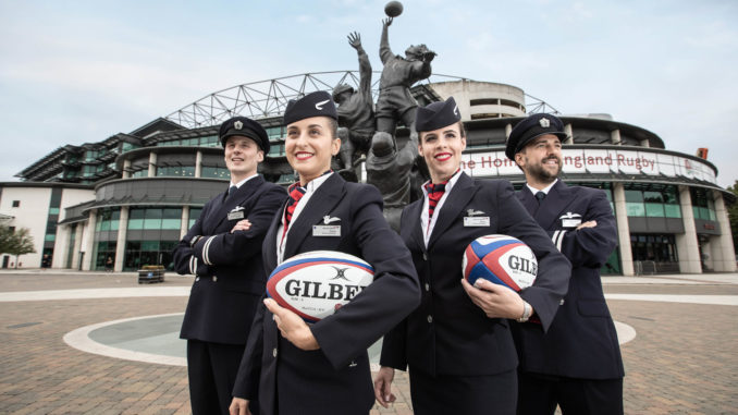 British Airways announced as Principal Partner to Twickenham Stadium and the Official Airline Partner to England Rugby