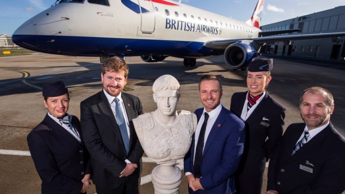 British Airways launches London City to Rome service
