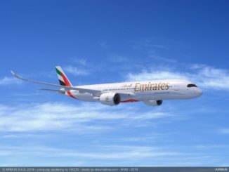 Emirates A350-900 Artists Impression (Image: Airbus)