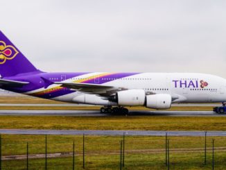 A Thai Airways A380 at Frankfurt Airport (Image: Aviation Media Co.)
