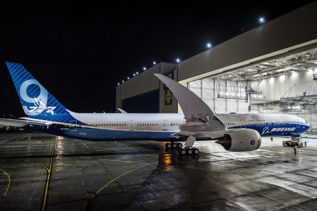 The Boeing 777X (Image: Boeing)