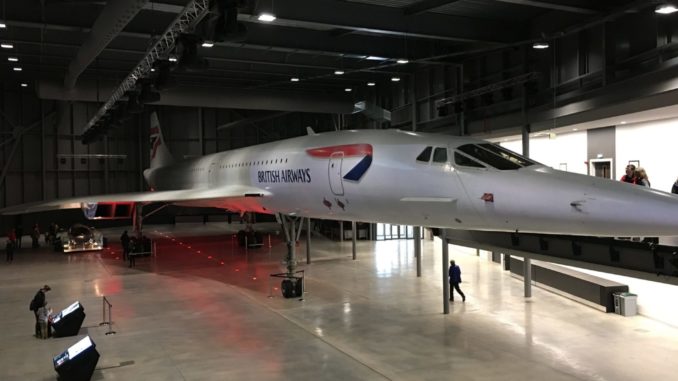 Concorde G-BOAF at Aerospace Bristol