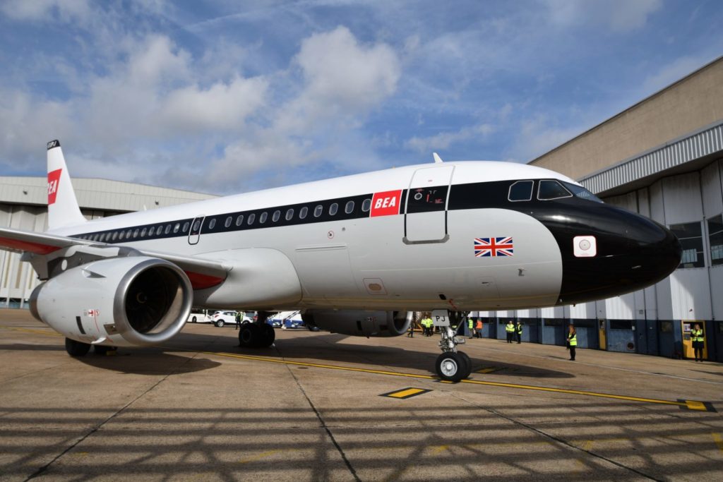 BEA Airbus A319 G-EUPJ (Image: Jamie Woodhouse-Wright/Aviation Media Co.)