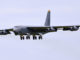 A Boeing B-52H approaching RAF Fairford (Image: TransportMedia UK)