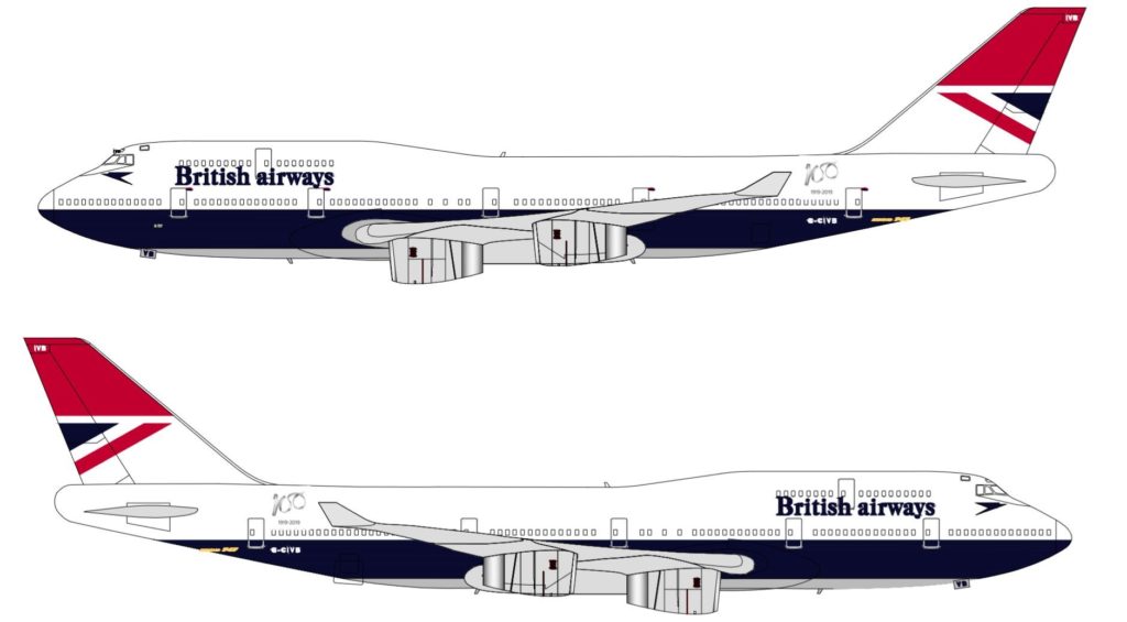 British Airways G-CIVB NEGUS