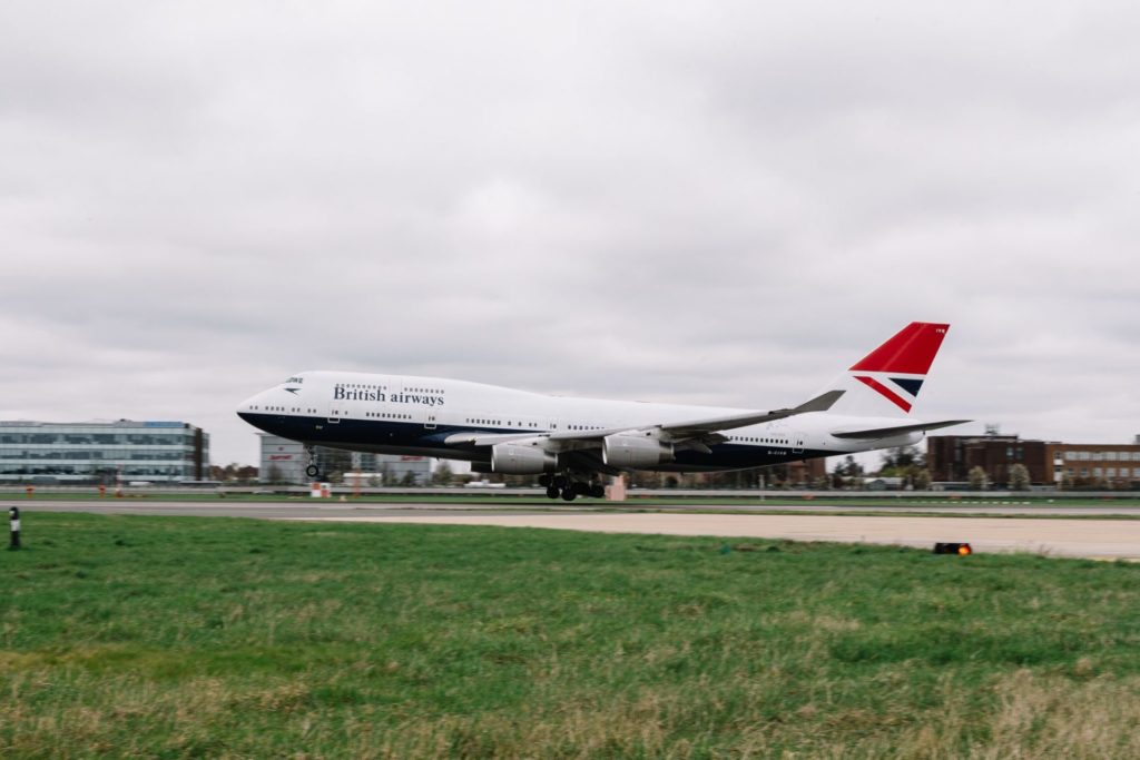 Boeing 747-400 G-CIVB in NEGUS livery (Image: Stuart Bailey/British Airways)