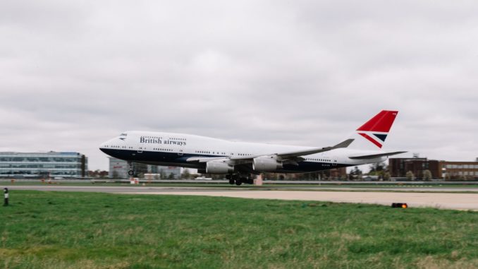 Boeing 747-400 G-CIVB in NEGUS livery (Image: Stuart Bailey/British Airways)