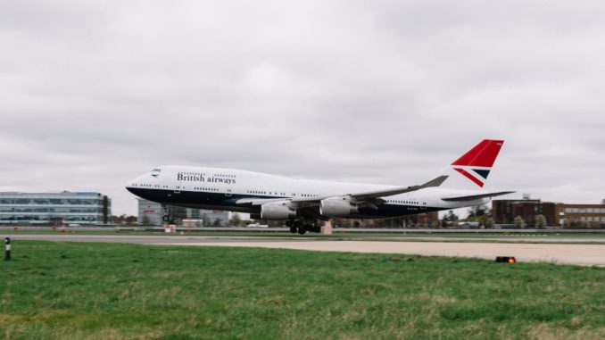 British Airways Boeing 747-400 NEGUS (Image: Stuart Bailey/British Airways)