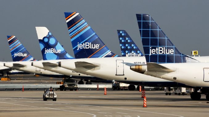 JetBlue is the sixth largest US airline