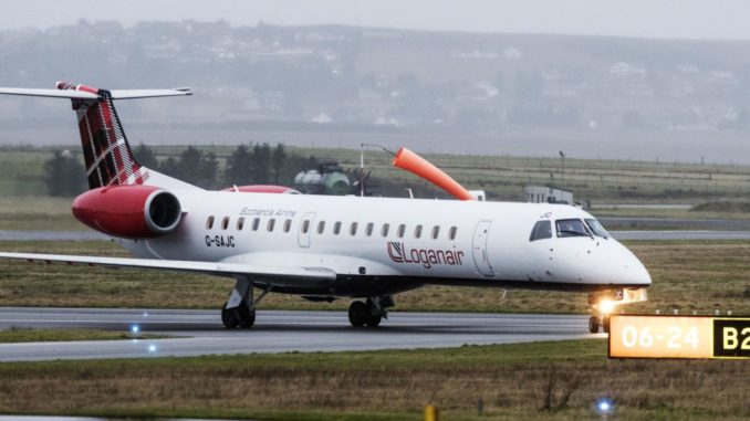 Loganair Embraer 145 G-SAJC