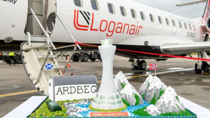 Loganair Edinburgh Norway Bergen Stavanger Launch