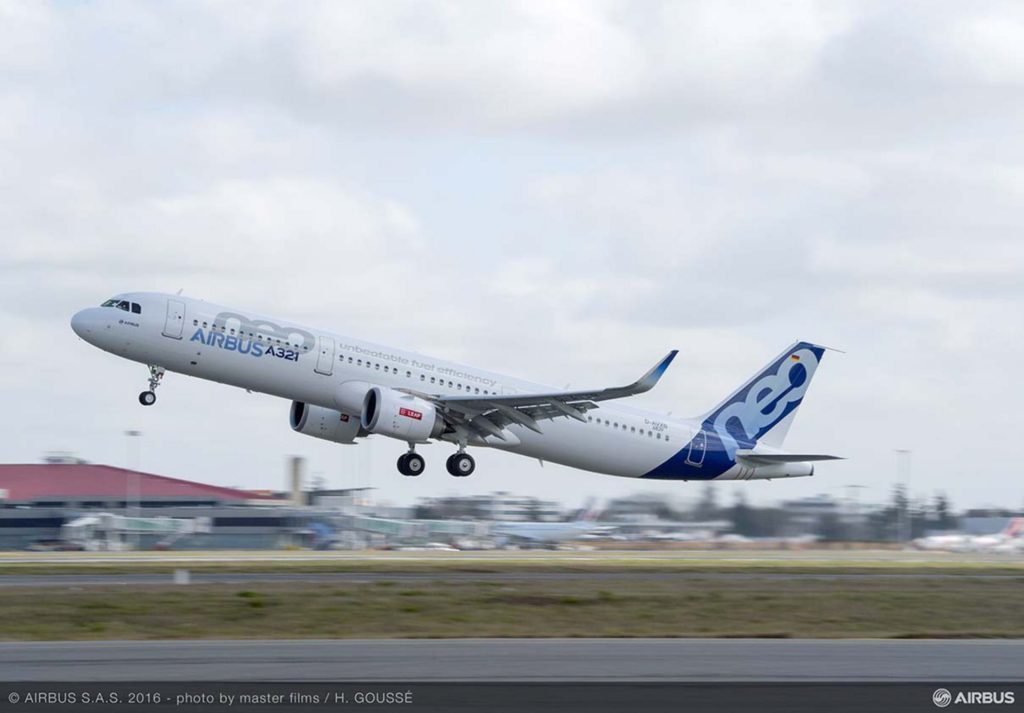 Airbus A321neo (Image: Airbus)
