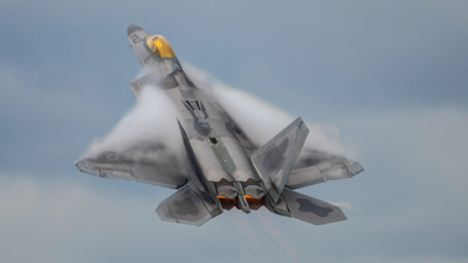 F22 Raptor at RIAT 2017 (Image: Max Thrust Digital)