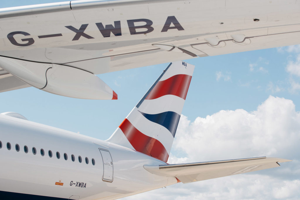 British Airways A350 at London Heathrow (Picture by Nick Morrish/British Airways)