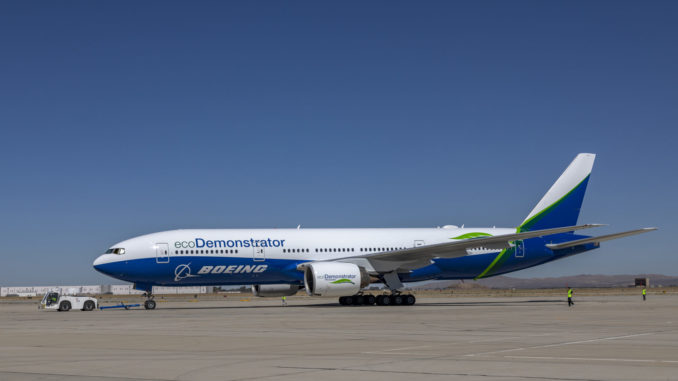 Boeing ecoDemonstrator 777