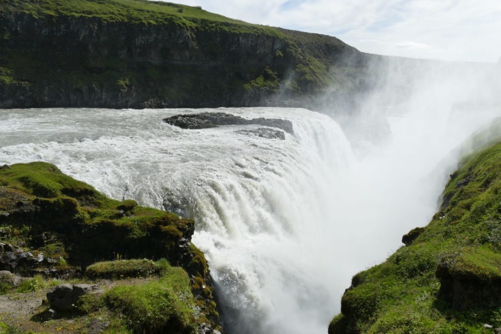 Gullfros Waterfall