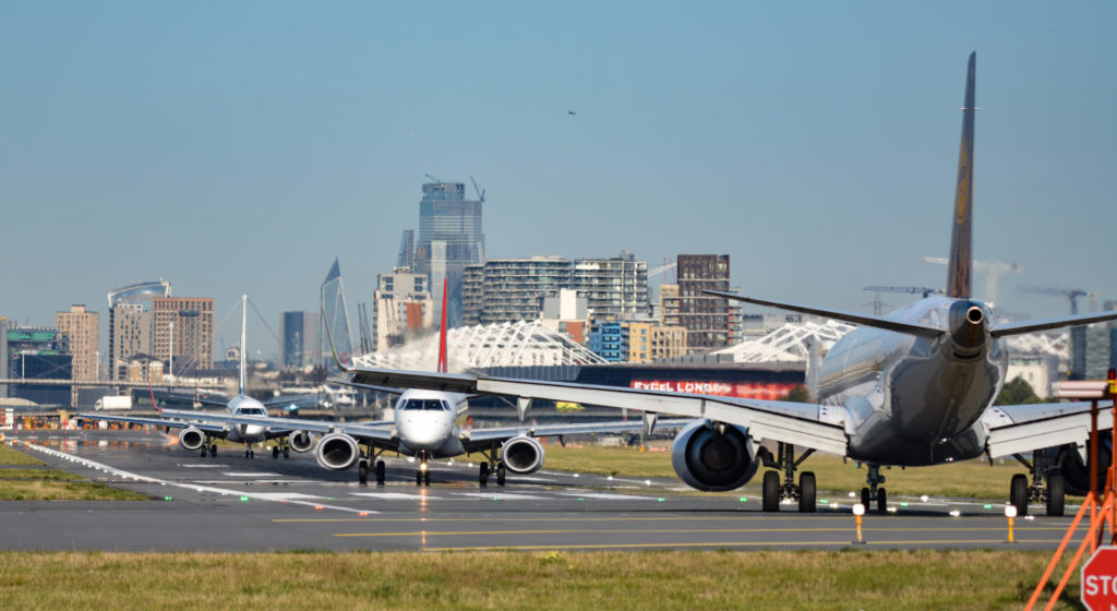 A busy scene at London City Airport (Image: Aviation Media Agency)