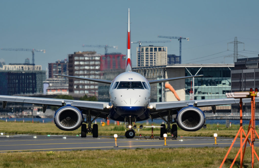 BA Cityflyer Embraer E-Jet E190 G-LCYR at London City Airport (Image: Aviation Media Agency)