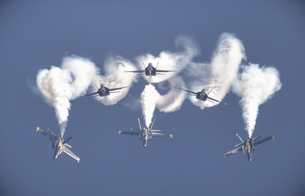 The Blue Angels (Image: DoD / The appearance of U.S. Department of Defense (DoD) visual information does not imply or constitute DoD endorsement.)