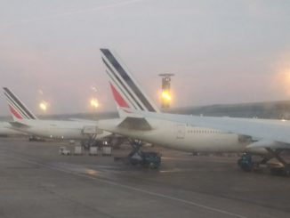Air France aircraft at Paris CDG