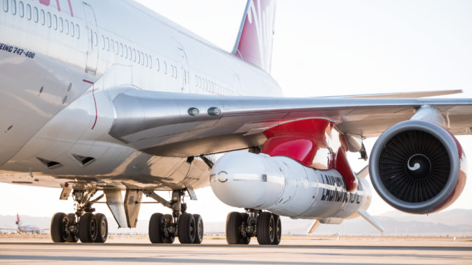 Virgin Orbit Cosmic Girl (Image: Virgin Orbit/Defence Imaging)