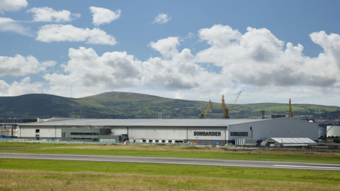 Bombardier site at Belfast City Airport
