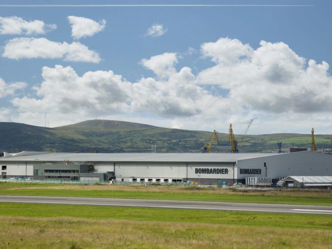 Bombardier site at Belfast City Airport