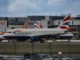 A British Airways Airbus at London Gatwick Airport