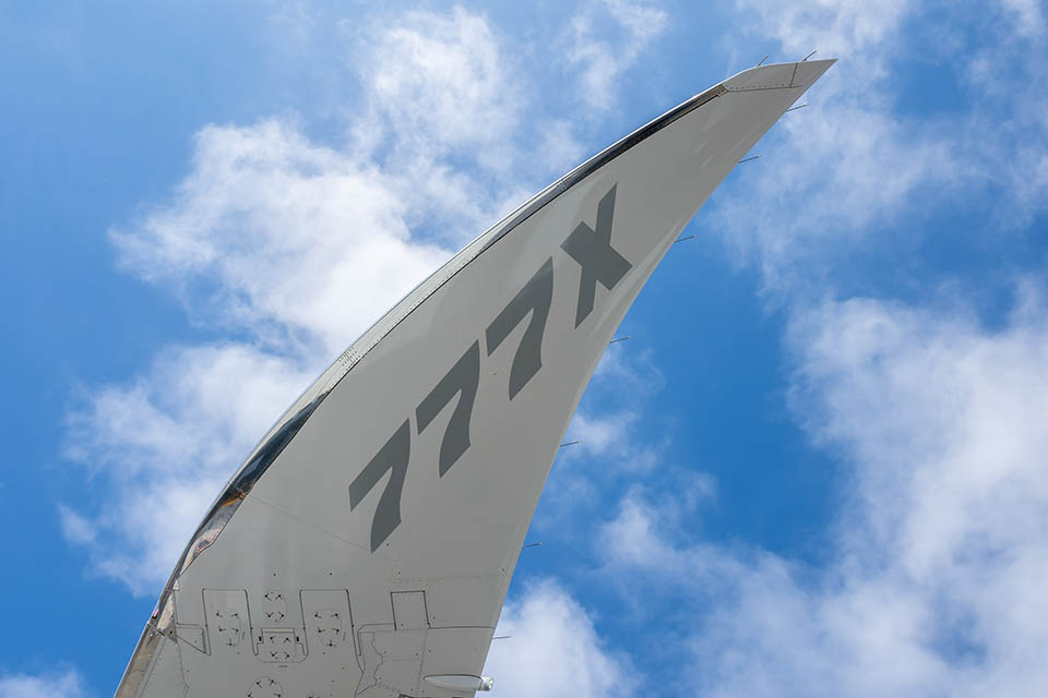 Boeing 777X Folding Wingtip