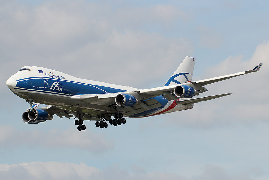 Cargologic Boeing 747-400F (Image:Mike Burdett CC BY-SA 2.0)