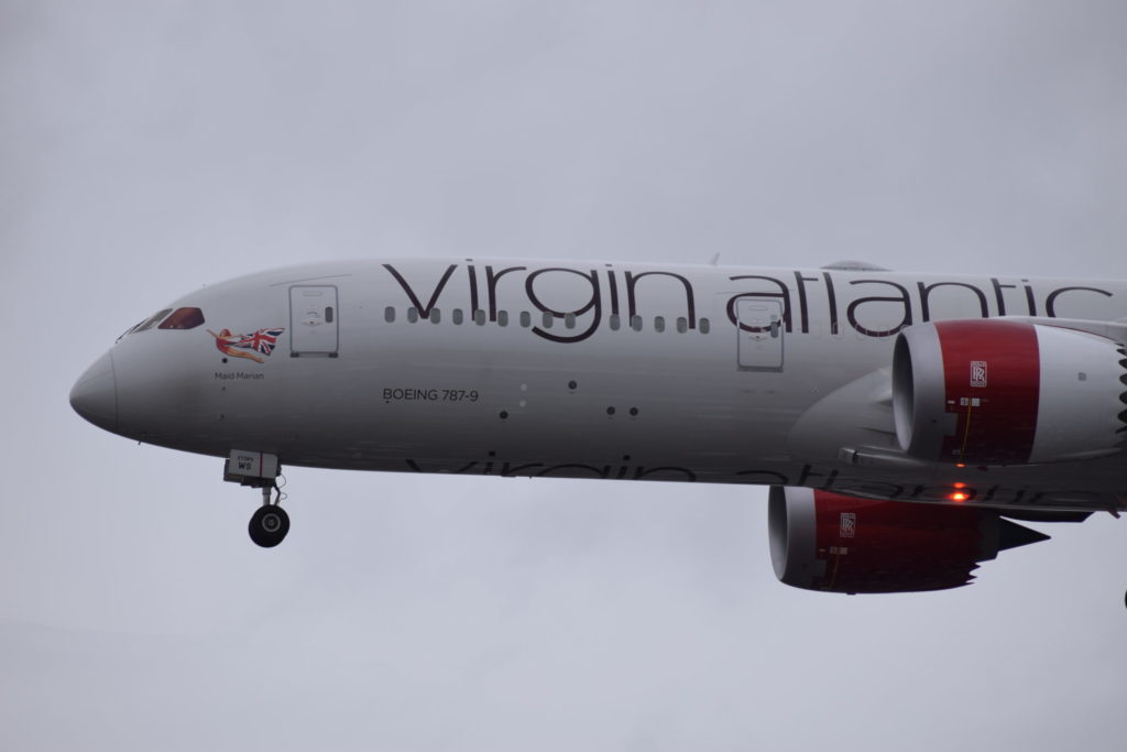 Virgin Boeing 787-9 Dreamliner
