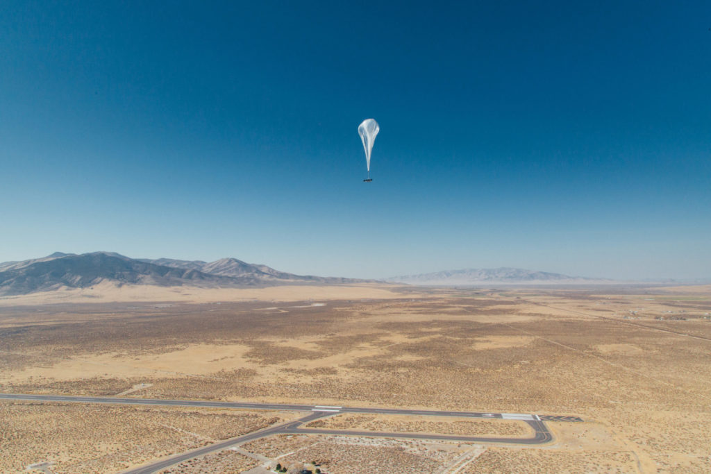 A Project Loon Balloon (Source: Loon)