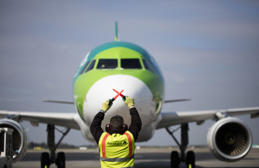 Aer Lingus A320 at Dublin Airport