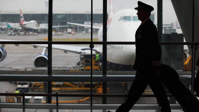 British Airways 747 Captain (Image: BA)