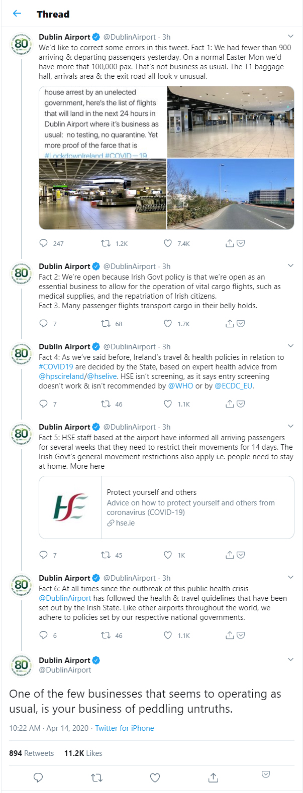 Dublin Airport response to Gemma O'Doherty 