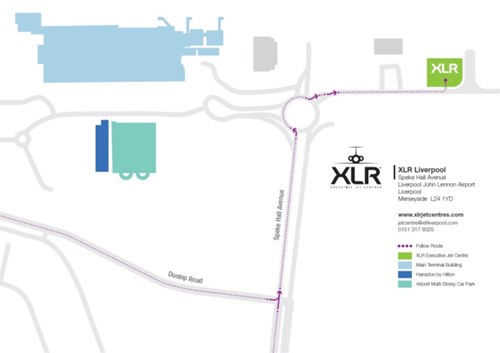 Liverpool Airport XLR Map