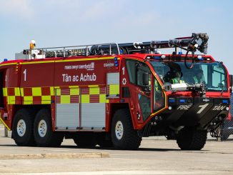Cardiff Airport Fire Engine (Image: Aviation Media Agency)