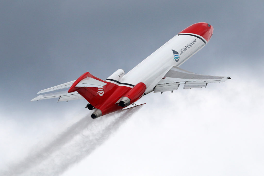 Special Missions B727 Spray Operation from 2Excel Aviation
