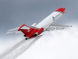Special Missions B727 Spray Operation from 2Excel Aviation