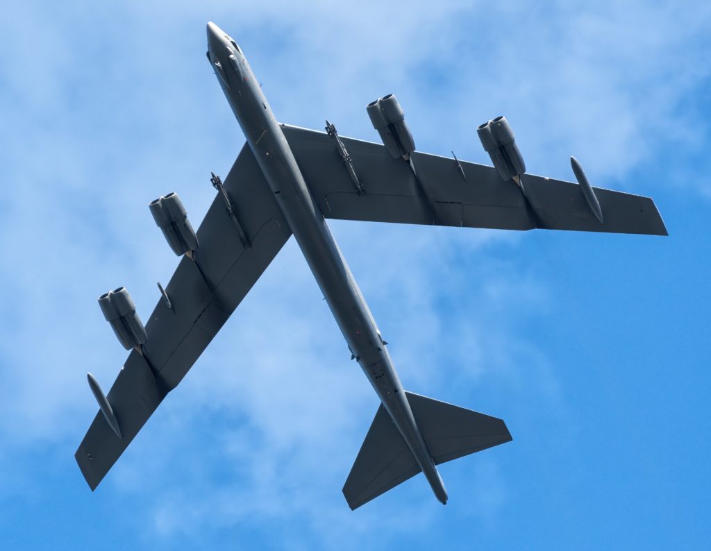 B52 Overhead (Image: Jamie Woodhouse-Wright)