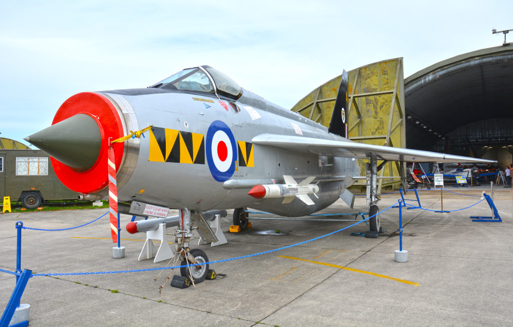 Lightning at Cornwall Aviation Heritage Centre