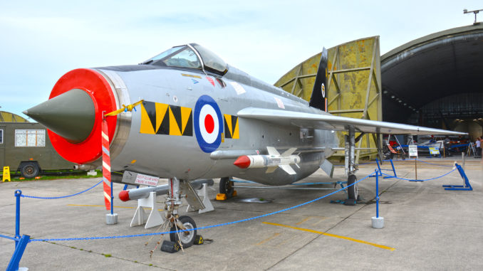 Lightning at Cornwall Aviation Heritage Centre (Max Thrust Digital)