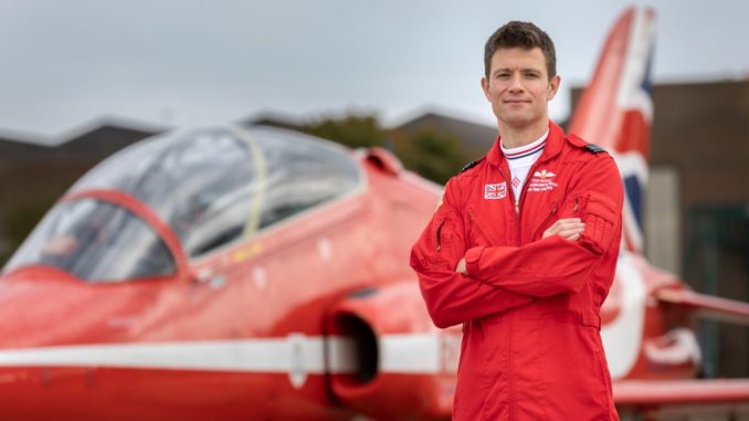 Sqn Ldr Tom Bould is the New Red 1 for 2021 (Image: MOD/Crown Copyright 2020)