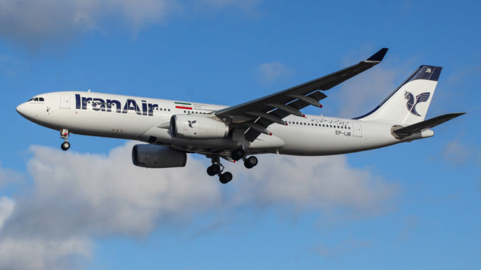 Iran Air Airbus A330-200 (Image: Mark Harkin/Wikimedia/CC BY2.0)