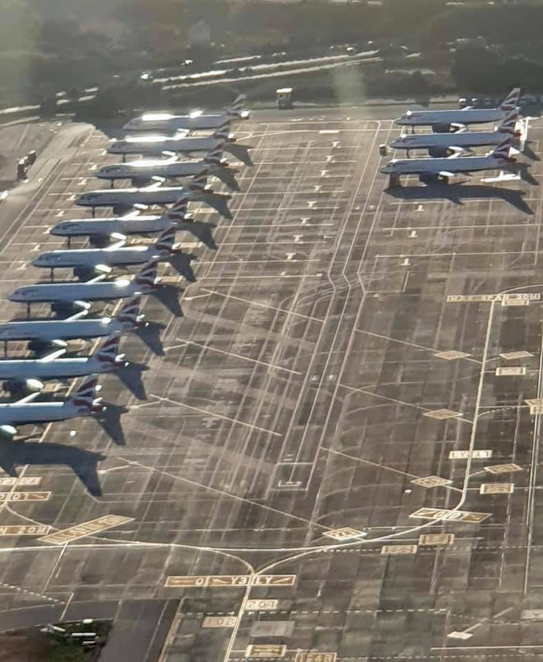 BA Airbus aircraft parked on an apron at Palma (Image: The Aviation Centre)