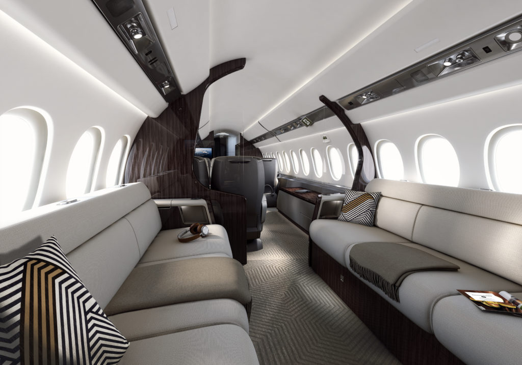 Dassault Falcon 6X Cabin