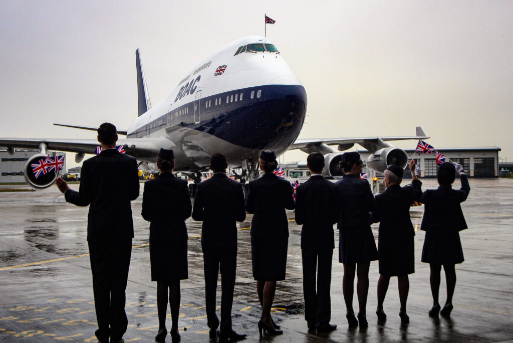 BOAC unveiling at Heathrow Airport (Image: Max Thrust Digital)